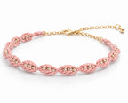 Bracelet Nalaya – micro-macramé & perles dorées/ argenté-NALAYA Micro Noeuds